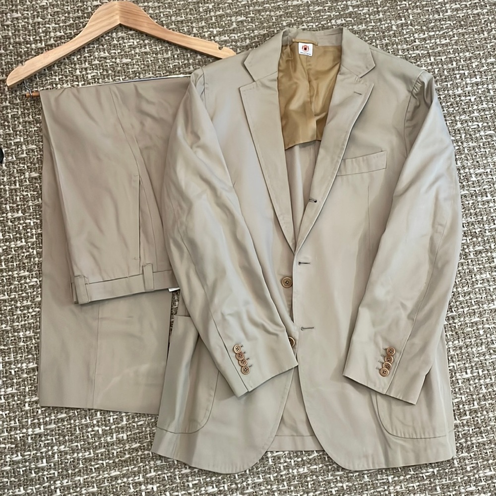 Custom Borrelli suit